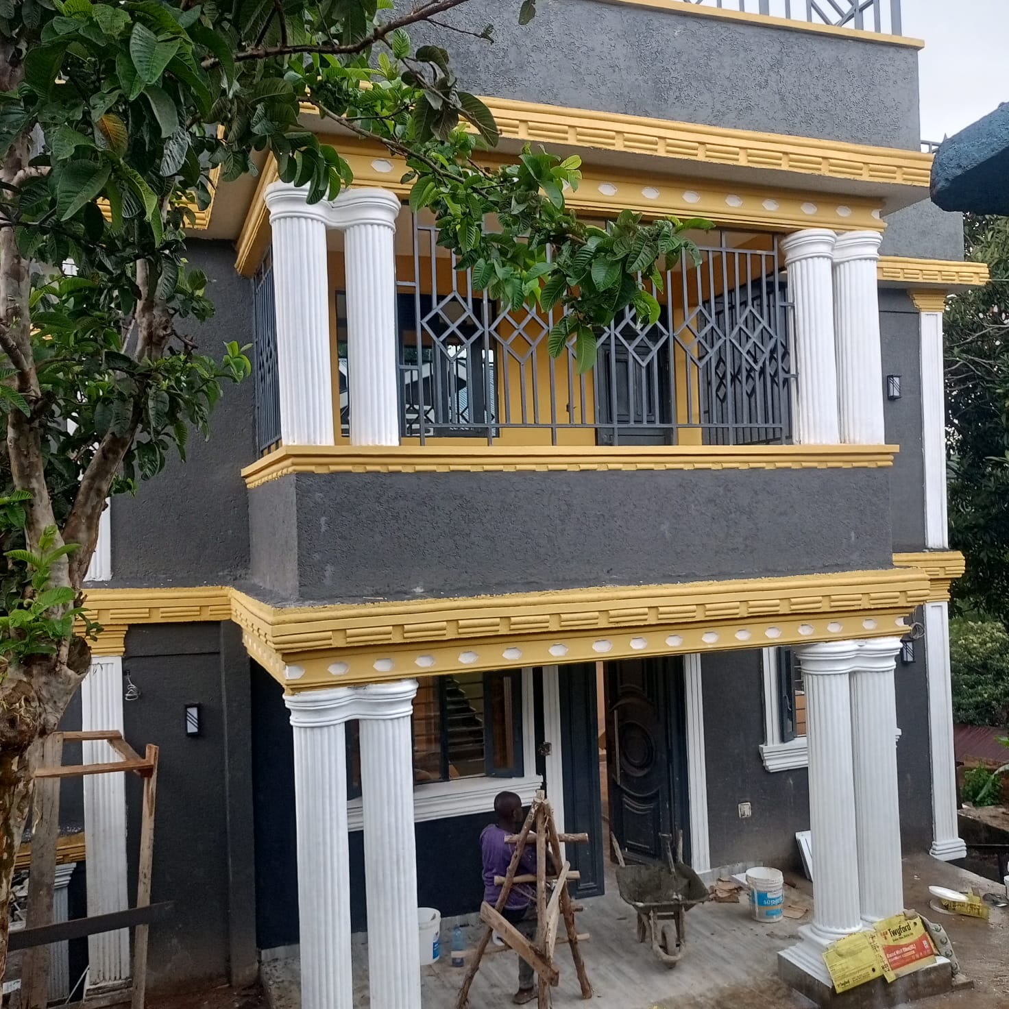 Under construction building